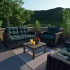 Polster Gartenmöbel Rückenkissen 40x50 cm Outdoor Produktbild-Vorschau 6