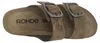 Rohde Damen Pantolette mit zwei Schnallen aus Velourleder Produktbild-Vorschau 3