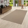 Teppich Bentzon Flachgewebe Braun, Größe:200x200 cm Produktbild-Vorschau 1
