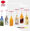 Bottles filled with natural ingredients used for LEINOS paints. Produktbild-Vorschau