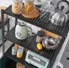 Skladací regál do domácnosti ALAR 1 - čierny Náhľad obrázku produktu 8
