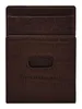 FOSSIL Geldbörse Geldklammer Andrew Emboss Card Case Brown Produktbild-Vorschau 3