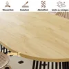 Runder Ausziehbarer Tisch für Esszimmer, 100-180cm 4-8 Produktbild-Vorschau 10