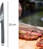 Accessori Barbecue Set Di Posate 9In1 +Etui Bbq Acciaio Anteprima dell’immagine prodotto 8