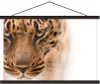 MuchoWow® Textilposter Leopard - Pelz - Weiß 60x40 cm mit Produktbild-Vorschau 1