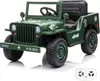 Detské elektrické vojenské auto Willys 12 V (1–6 rokov) – Náhľad obrázku produktu 1