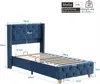 okwish Polsterbett Einzelbett 90×200cm mit Lattenrost und Produktbild-Vorschau 6