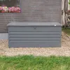 Gartenbox Metall - Kissenbox - Auflagenbox - Truhe mit Produktbild-Vorschau 4