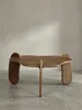 Couchtisch 78x78x39,5 cm Mango Massivholz Walnussfarben Produktbild-Vorschau 11