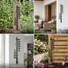 67cm XXL Außenthermometer Analog Kunststoff Schwarz Produktbild-Vorschau 2