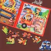 Habarri | Magnetpuzzles - Baufahrzeuge - Motiv Feuerwehr - Produktbild-Vorschau 8