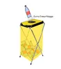 BigDean Müllsackständer SwingFix Gelb 1x 120L Blauer Gelber Produktbild-Vorschau 2