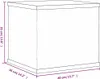 vidaXL Vetrina trasparente 40x36x35 cm in acrilico Anteprima dell’immagine prodotto 6