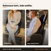 CALMENTA® masážní podložka na židli Shiatsu – masáž zad a Náhled obrázku produktu 4