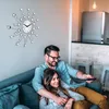 Relaxdays Wanduhr XL mit Glitzer, Küchenuhr groß, moderne Produktbild-Vorschau 3