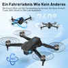 Drohne mit Kamera, RC Quadcopter, Faltbare FPV Drone, 1080P Produktbild-Vorschau 4