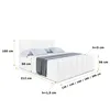 ALTDECOR Boxspringbett mit Fußteil, H3 Matratze und Topper Produktbild-Vorschau 6
