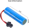 Batérie LiPo 3,7 V 800 mAh s konektorom SM-2P pre C2 D828 | Náhľad obrázku produktu 5