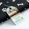 novely® OXFORD 210D - D26 Knochen Hund Pfoten Schwarz Weiß Produktbild-Vorschau 4