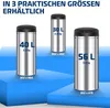 KESSER® Automatischer Mülleimer mit Sensor, Edelstahl, Produktbild-Vorschau 7