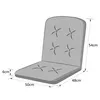 A diagram of a chair cushion with dimensions indicated. Náhled obrázku produktu