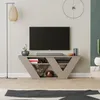 DECORTIE Pipralla Supporto TV moderno Elemento TV centrale Anteprima dell’immagine prodotto 2