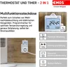 EMOS 2in1 Steckdosenthermostat und Zeitschaltuhr für Produktbild-Vorschau 23