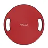 A red balance board with handles is shown from a top-down perspective on a white background. Podgląd zdjęcia produktu