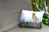 MuchoWow® Outdoor Kissen - Ein Golden Retriever sitzt auf Produktbild-Vorschau 2