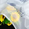 Delien Raffrollo ohne Bohren Ösenrollo mit Pusteblumen Produktbild-Vorschau 10