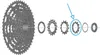 Shimano Ersatzteil Zahnkranz Ritzel CS-LG600-11fach 15T 15 Produktbild-Vorschau 1