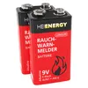 Two 9V batteries for smoke detectors. Produktbild-Vorschau