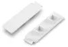 Cache-latéral pour rail de rideau, lot de 2 - Blanc, modèle Voir les images du produit 1