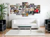 Italienischer Leinwand Leinwandbild - Art of Collage: Produktbild-Vorschau 5