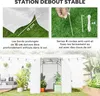 Outsunny Serre de jardin tunnel, serre tunnel 6 m² avec 6 Voir les images du produit 6