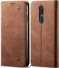 OPPO F11 Hülle, LaimTop Denim Leder Brieftasche Produktbild-Vorschau 1
