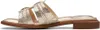 Sandali Del Marchio Clarks Del Modello Ariany Mule Oro Anteprima dell’immagine prodotto 8