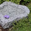 CLGarden Granit Vogeltränke frostsicher Vogelbad Naturform Produktbild-Vorschau 6