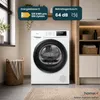 homeX WT7H1E-W Wärmepumpentrockner 7kg, Wäschetrockner - Produktbild-Vorschau 6