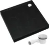 AQUABAD® Duschwanne Set Ultima LeakProtect® Black Stone Produktbild-Vorschau 1