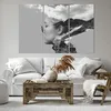 Bild auf Leinwand - Leinwandbild - 3 Teile - Frau modern Produktbild-Vorschau 6