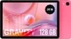 A pink tablet is shown with a marketing graphic on its screen. Anteprima dell’immagine prodotto