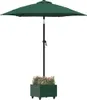 vidaXL Supporto per ombrellone verde 45 x 45 x 45 cm in Anteprima dell’immagine prodotto 3
