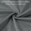 2er Set Samt Vorhänge Verdunkelungsvorhang Blickdicht Produktbild-Vorschau 3