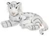 Wild Republic Tiger Kuscheltier - weis - mit Jungen - 38 cm Produktbild-Vorschau 2