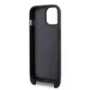 Karl Lagerfeld Saffiano Case Metal Ikonik iPhone 15 black Produktbild-Vorschau 4