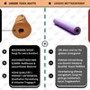 Yogamatte Fitnessmatte extra dick 1,5 cm rutschfest Produktbild-Vorschau 3