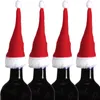 *V* Flaschendeko "Weihnachtsmütze", 4er Set Produktbild-Vorschau 2