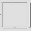 SANIT 05.021.00..0001 Designelement Betätigungsplatte Produktbild-Vorschau 1