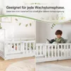 FCH Kinderbett mit Rausfallschutz & Lattenrost, 80x160cm, Produktbild-Vorschau 6